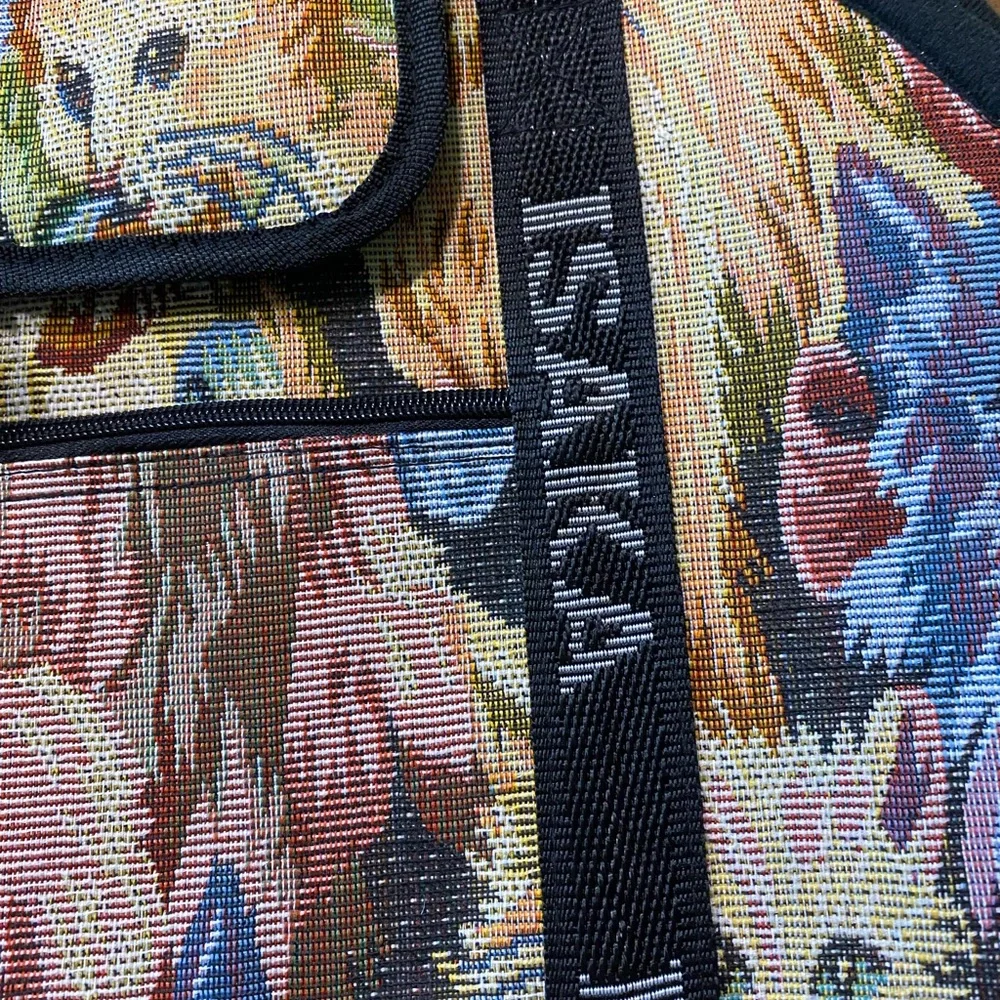 Isaka Tapestry Patterned Pet Cat Carrier Bag -
